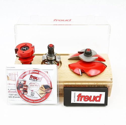 Miniatura 2 de Freud, 97-100, set de tres unidades para gabinete con 99-515 y 99-260 carril y style bits.