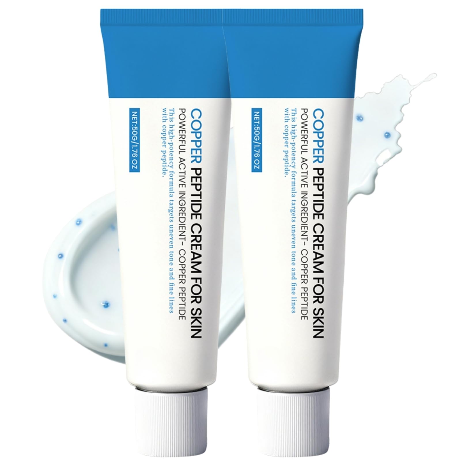 la roche posay ghk cu GHK-Cu Copper Peptide Face Cream,Youth-Boosting Formula Copper Tripeptide-1 Cream for Fine Lines,Firming, Skin Elasticity,Face Moisturizer for Mature,Dry & Sensitive Skin,Day & Night Skin Care, 2x 50g : Amazon.co.uk: Beauty