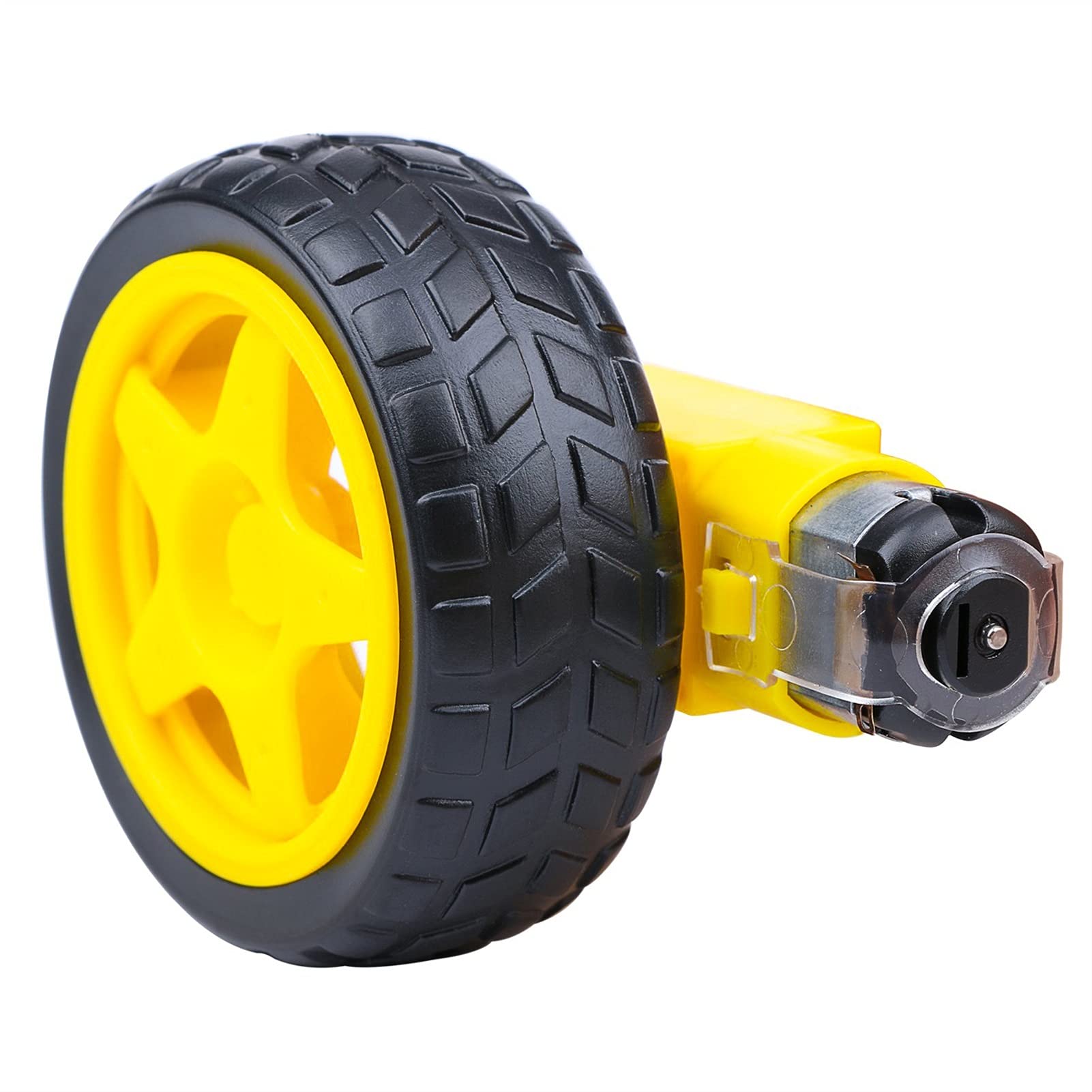 micro motor,4pcs TT Magnetic Gearbox Engine,3-6V Plastic TT Motor Tire Wheel,Dual Shaft Gear Motor,DC Motor Wheel Kit for Robot Smart Car