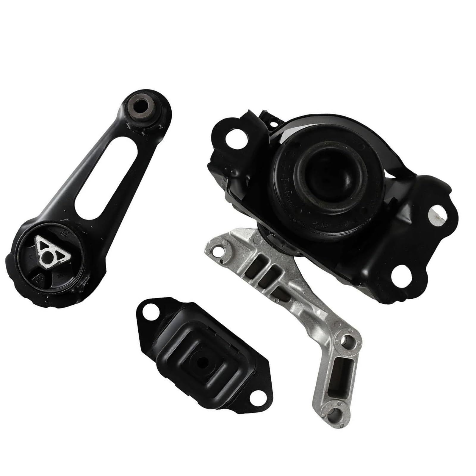 Generico Revisione del Motore Set Supporti Motore E Trasmissione 3 Pezzi 11360-1HC0B 11210-1HS0A per Nissan per Versa 1.6L 2012-2017