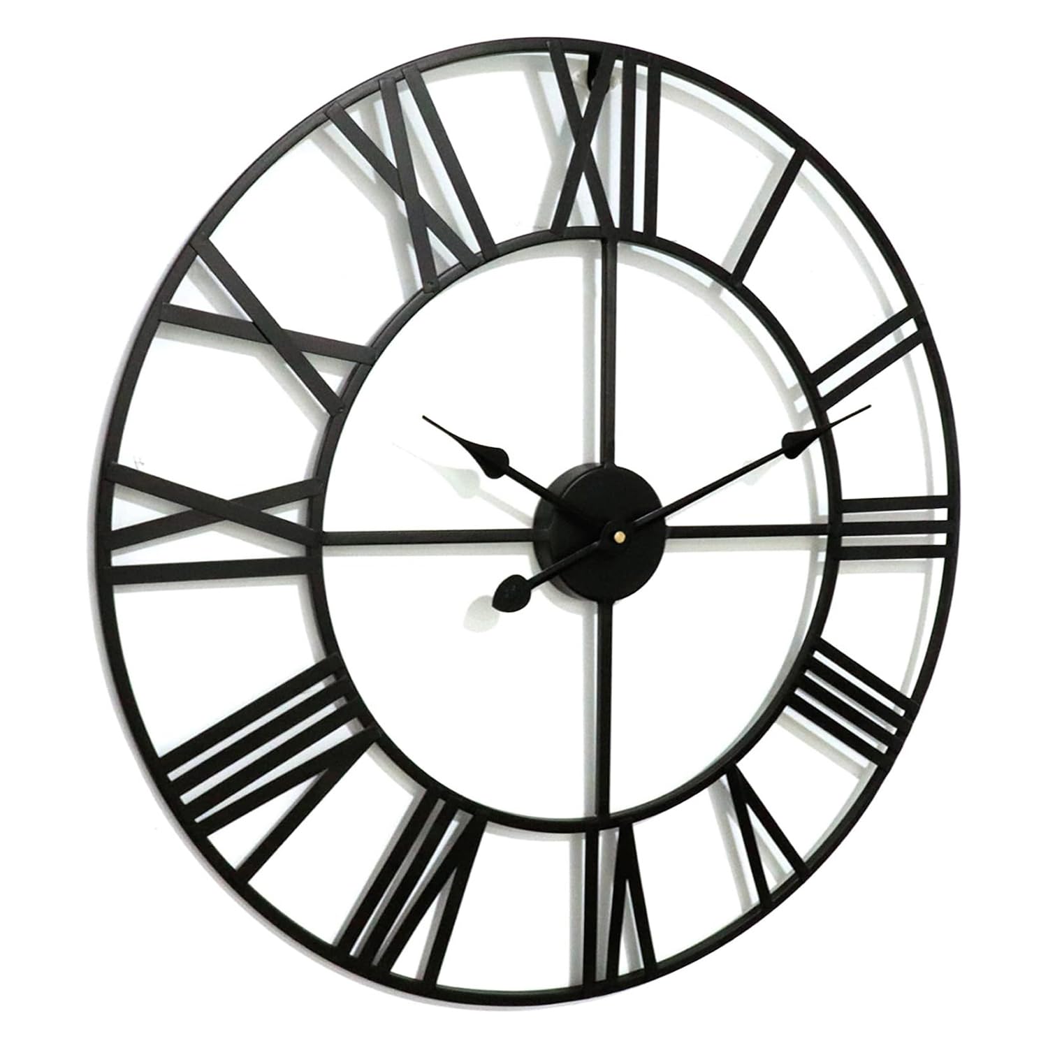 techno line WT1615 Horloge XXL Noir 60 cm