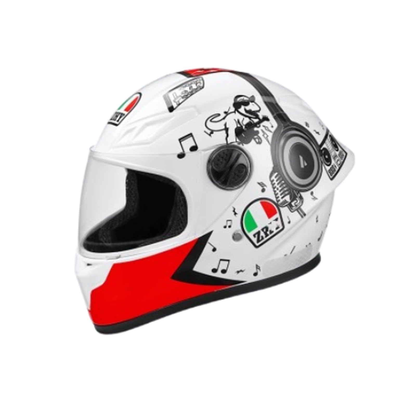 Casco Integrale per Bambini, Casco per Scooter Elettrico, ATV, Omologato ECE con Visiera Parasole per Bambini E Bambine dai 3 Ai 10 Anni C,48-54cm