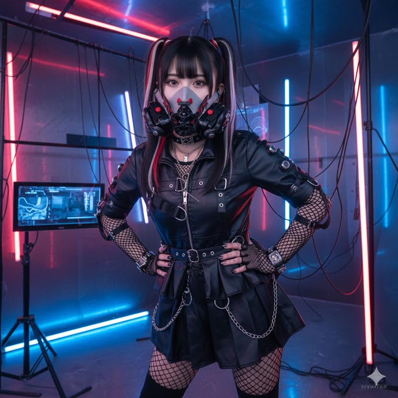 Amazon.co.jp: PARTISAN コスプレ用ガスマスク コスプレ サイバー