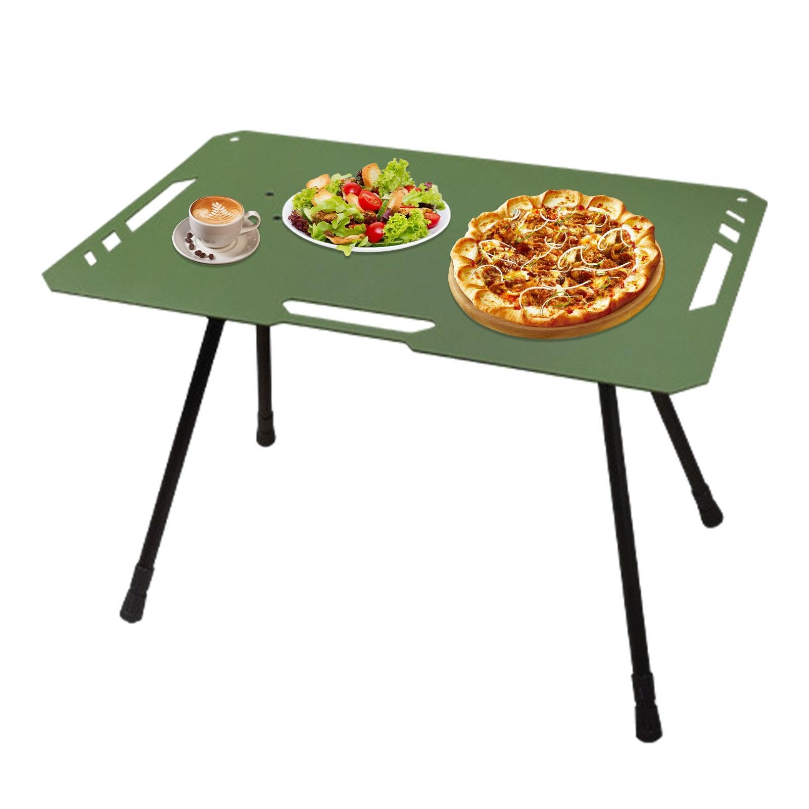 Table de camping pour pique-nique entre amis et soirées hayon en voyage