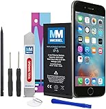 MMOBIEL Bater?a para iPhone 6 Li-Ion 3.8v 1810 mAh 6.9 WH Incluye Etiqueta Adhesiva Anti-est?tica 2 x Destornilladores 2 x Palanca y Manual MMOBIEL Bater?a para iPhone 6 Li-Ion 3.8v 1810 mAh 6.9 WH Incluye Etiqueta Adhesiva Anti-est?tica 2 x Destornilladores 2 x Palanca y Manual