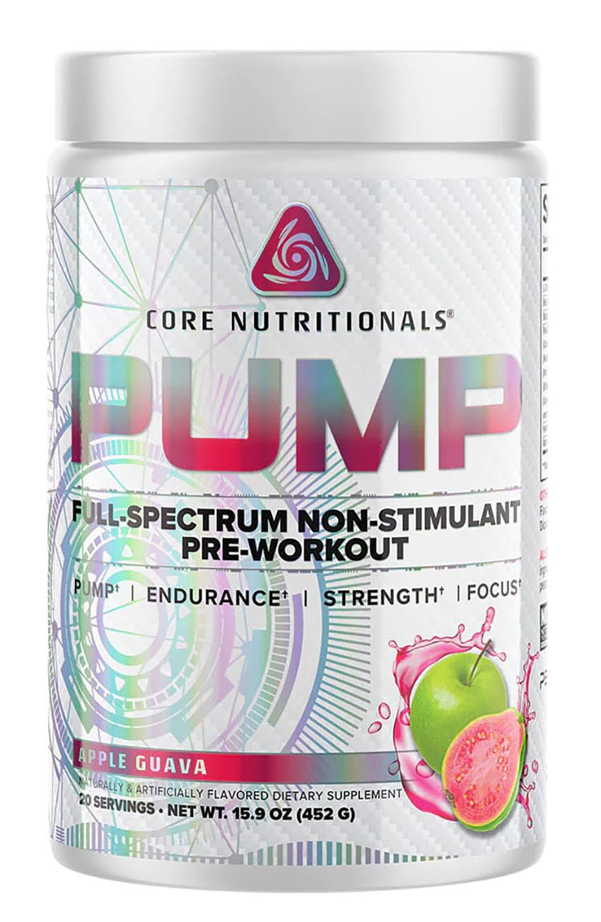 Amazon.com: Core Nutritionals Pump Full-Spectrum Non-Stimulant Pre