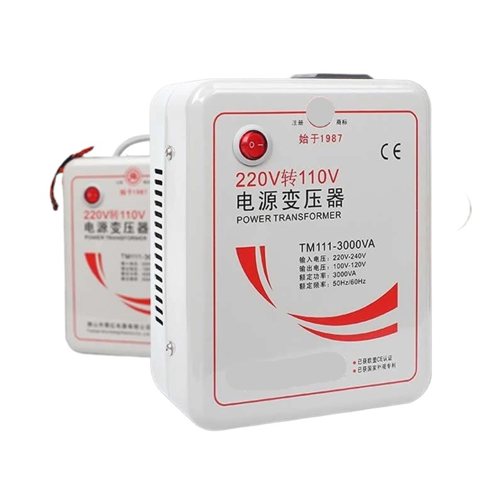 3000W 220V to 110V 100V Voltage Converter to for and The United States