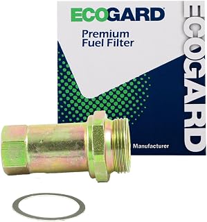 ECOGARD XF23146 Premium Fuel Filter Fits Ford F-250 7.5L 1983-1987, F-350 7.5L 1983-1987, E-350 Econoline 7.5L 1983-1987, E-150 Econoline 5.8L 1987, E-350 Econoline Club Wagon 7.5L 1983-1987