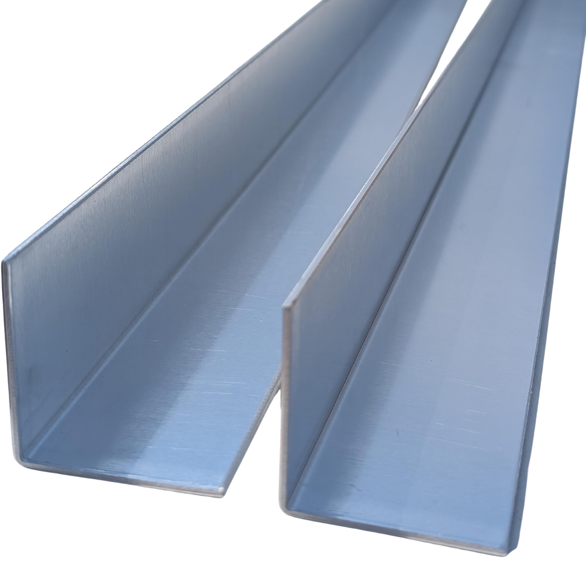 50 x 50 x 1250 mm, aluminio igual ángulo (grado 1050)