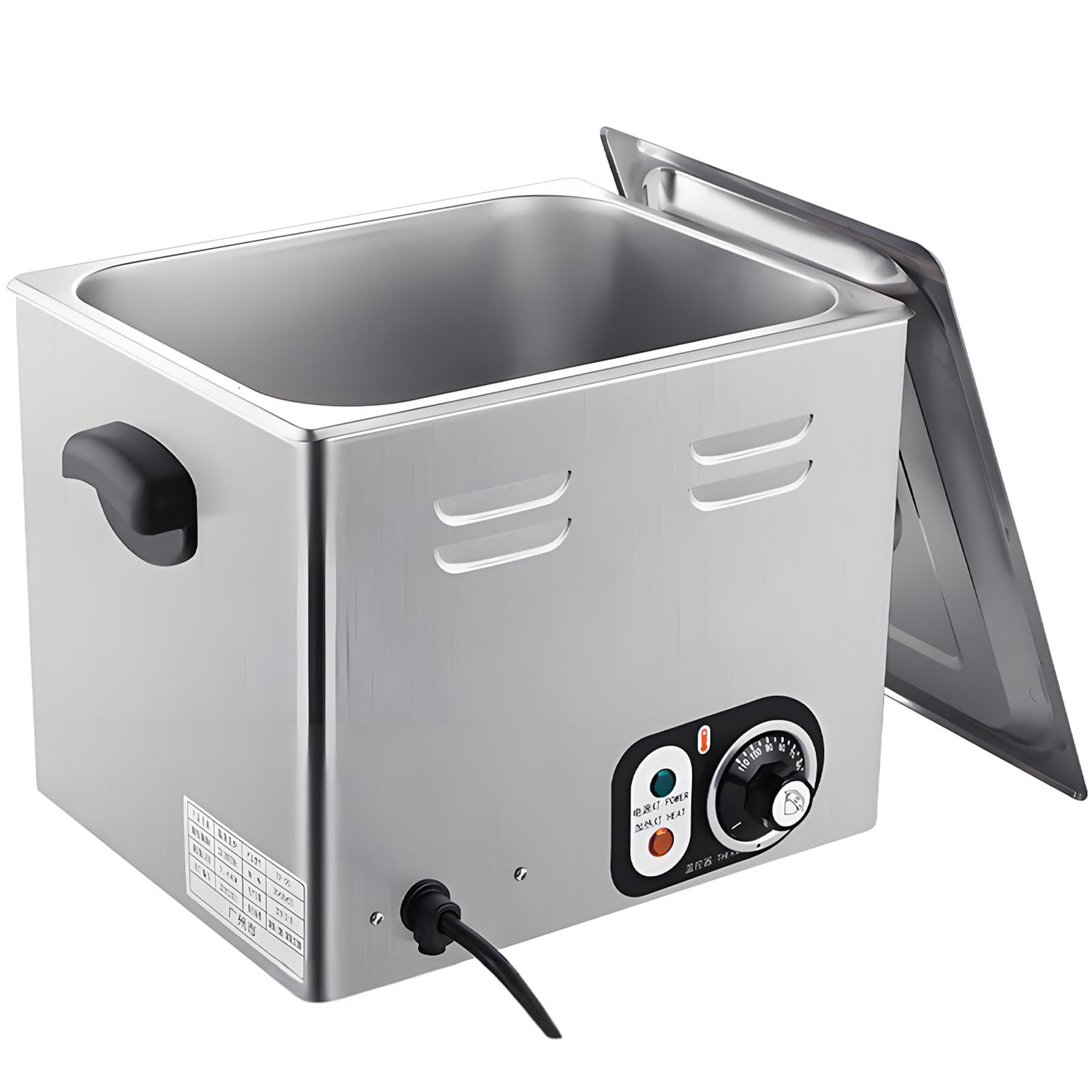XNZJHPP Stainless Steel Egg Boiler Machine for 45-60 Eggs, Commercial Egg Cooker with Timer & Auto Shut-Off, Perfect for Soft-Boiled & Tea Eggs, Restaurant Quality (Standard withoutgrid)