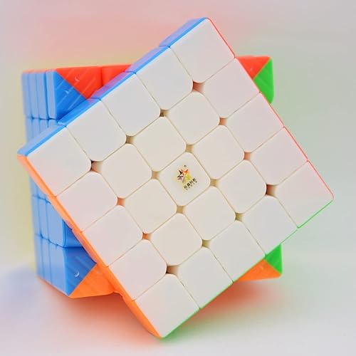 Miniatura 8 de Bukefuno Yuxin Little Magic - Cubo magnético de velocidad mágico de 5 x 5 pulgadas, YuXin Little Magic M de 5 x 5 x 5 pulgadas, cubo mágico sin