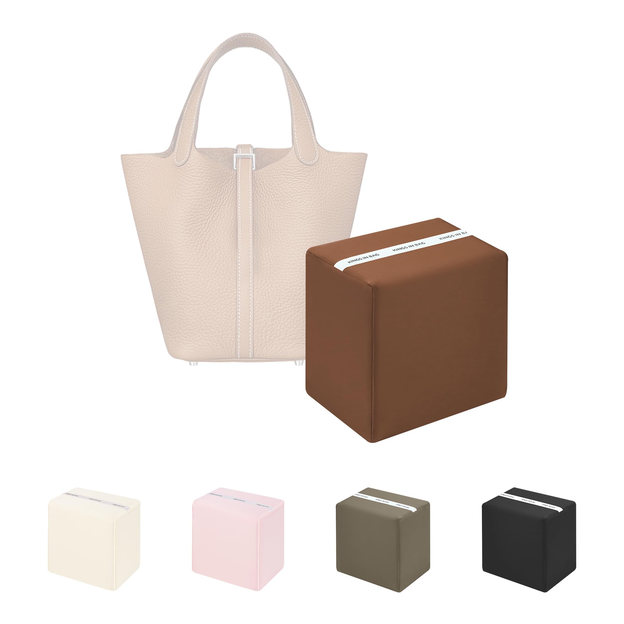 Amazon.co.jp: KINGS IN BAG エルメスピコタン用 バッグピロー サテン