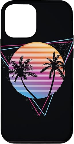 Miniatura 16 de Palm Sunset 80s Vibe Retrowave Synthwave Aesthetics - Carcasa para iPhone 16