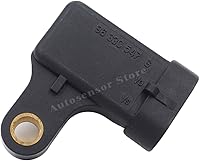 Vista 3 de Interruptor de sensor de presión, 4 piezas 96330547, sensor de presión absoluta MAP compatible con Chevrolet Aveo Aveo5 Compatible con Daewoo Kalos