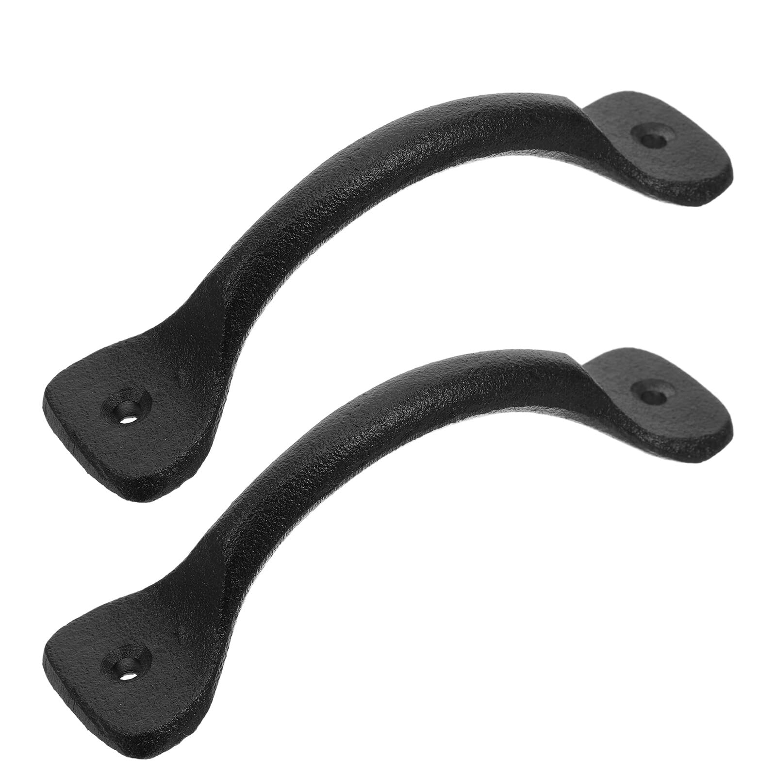 Poignée métallique vaisselier ORFOFE lot de 12 boutons noirs pour porte de cuisine et meuble