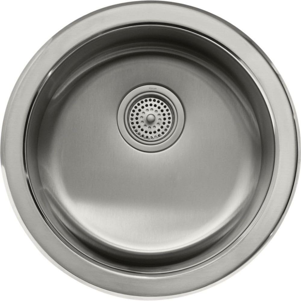 KOHLER Undertone Uc Ss 18 Round Sink