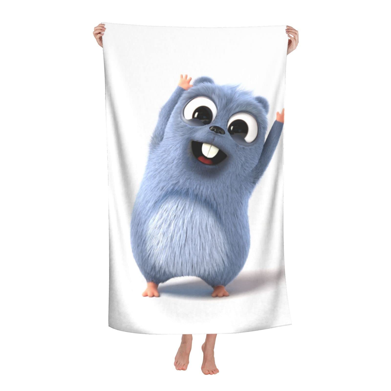 Amazon｜グリジーとレミングス バスタオル Tabodi 速乾ビーチ