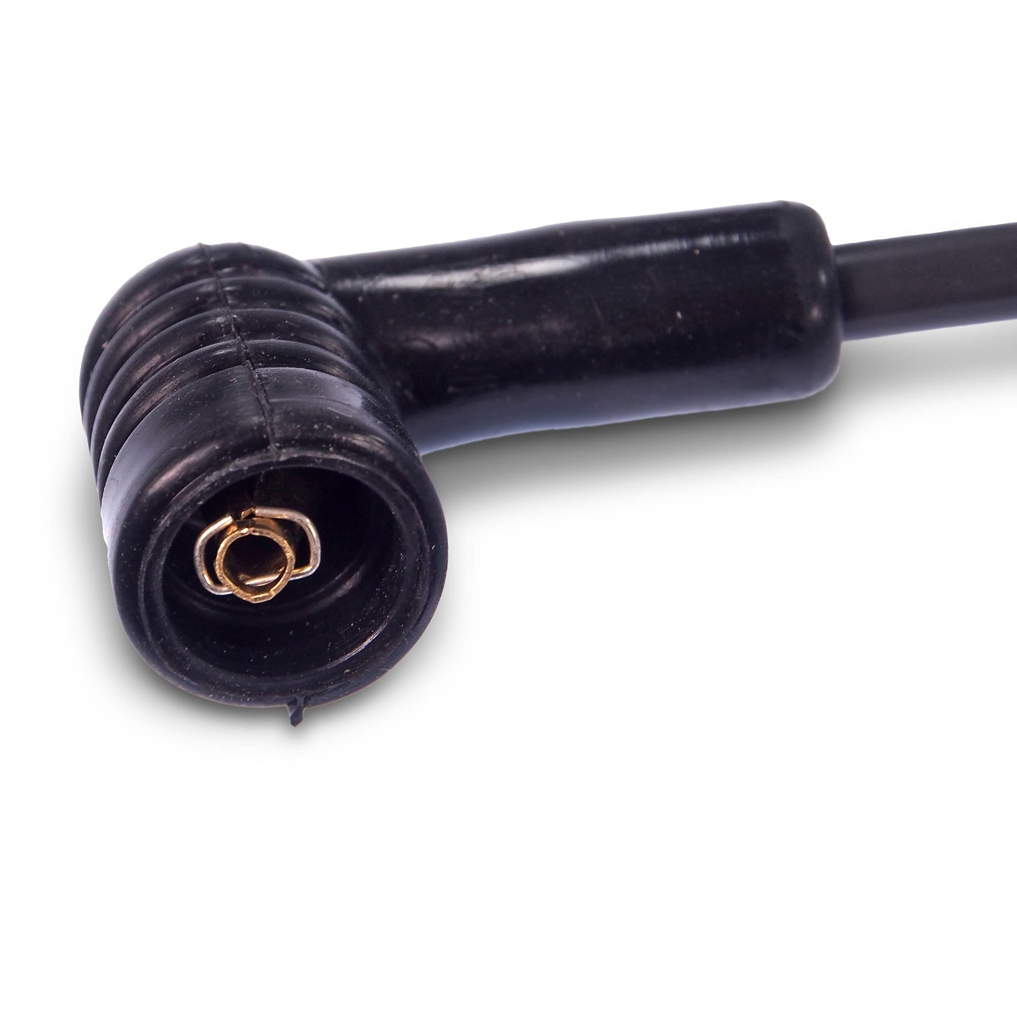 BESTPRICE 1x bobina di accensione modulo di accensione a 4 poli + 4x cavo di accensione set cavo di accensione Adatto per RENAULT CLIO II (BB_, CB_),KANGOO (KC0/1_),KANGOO Express (FC0/1_),TWINGO I (C