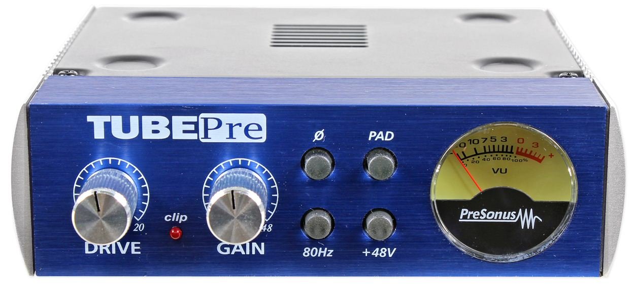 PreSonus Tubepre - Preamplificador de Tubo (con Entrada para micrófono, Canal único)