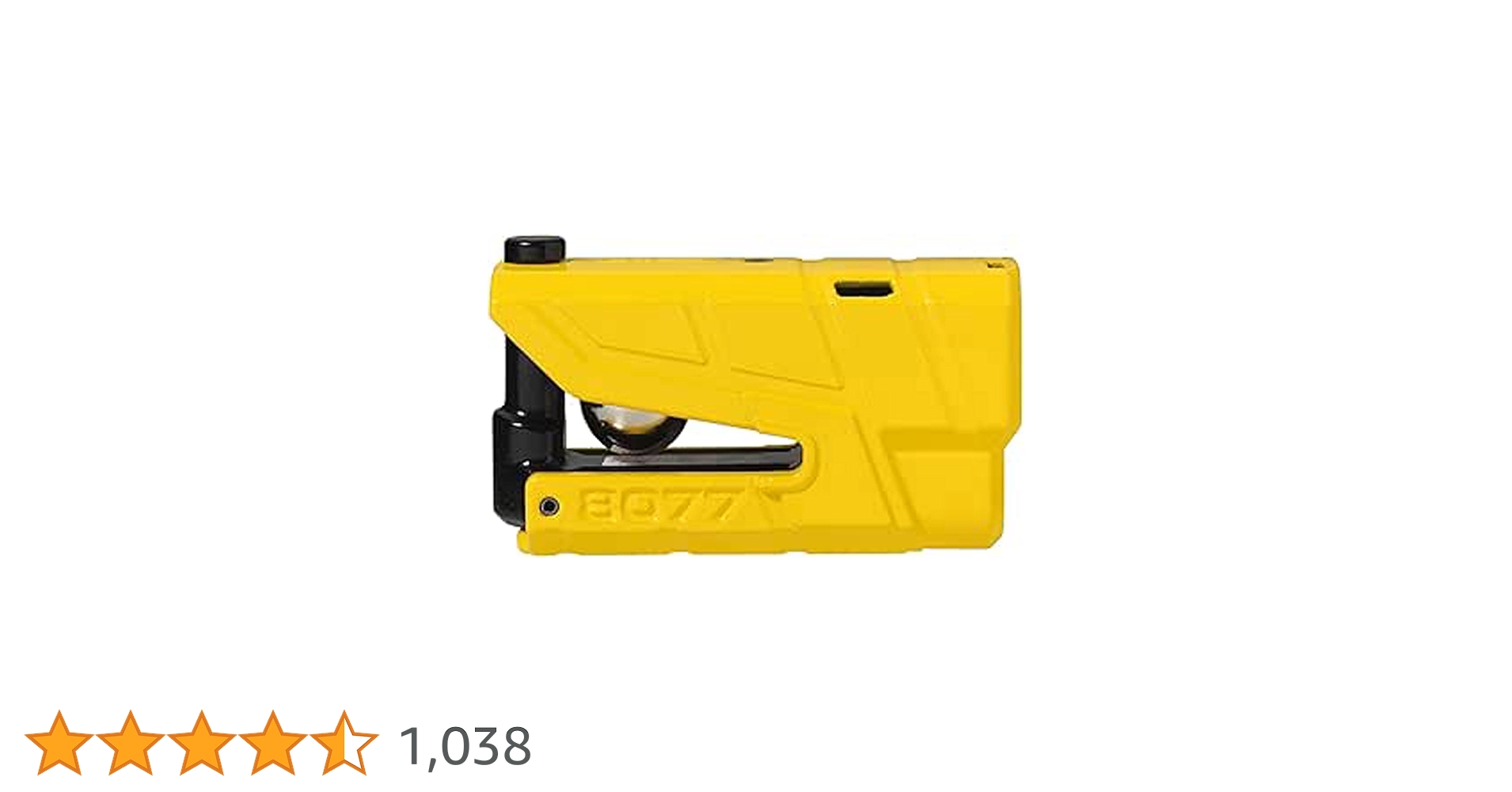 Amazon | ABUS(アブス) バイク用ディスクロック イエロー グラニット