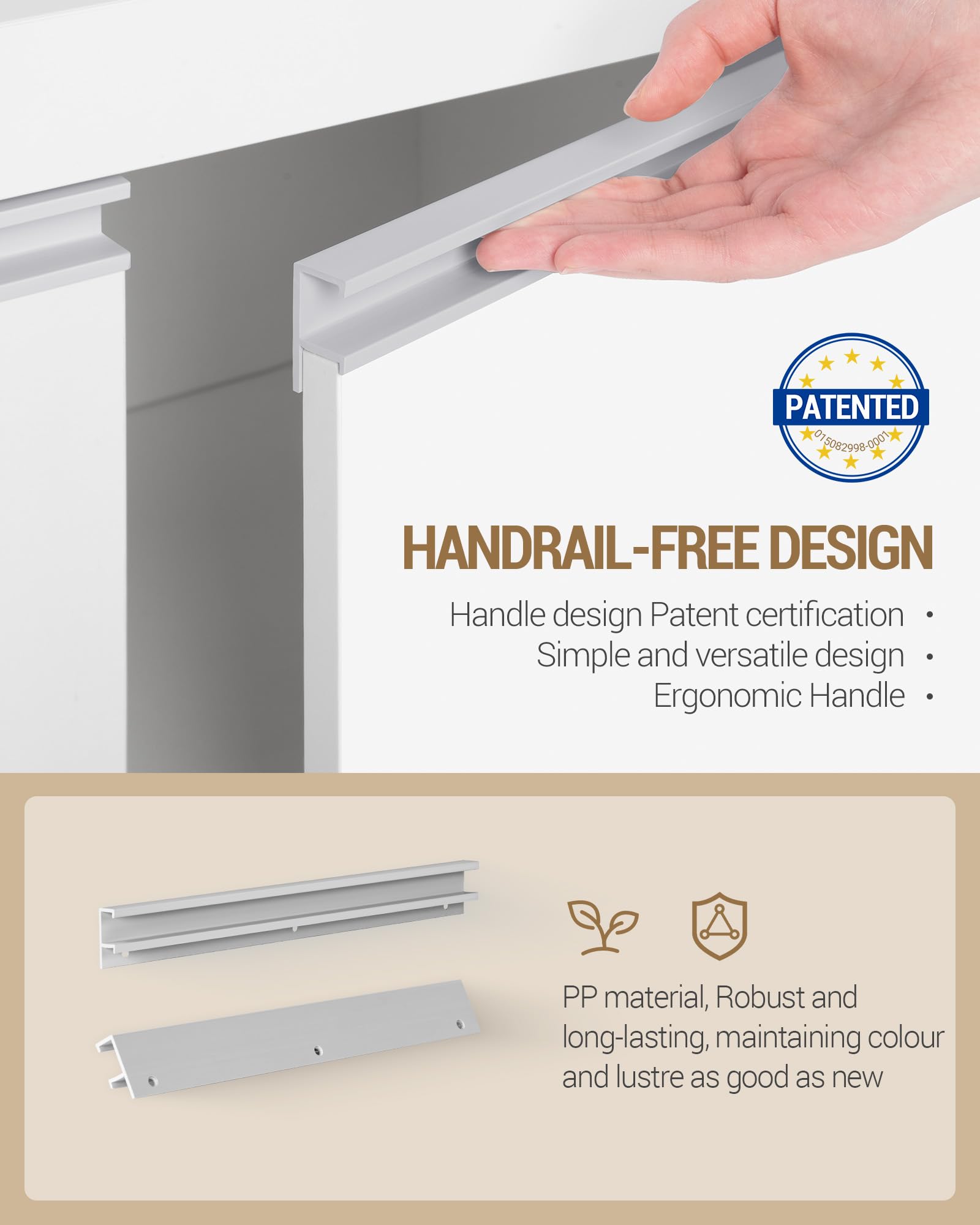 Hzuaneri Mobile da Bagno, Armadio di stoccaggio, Mobile da cucina, con 3 Ripiani Aperti Regolabili e 2 ante, moderno, per Bagno, Soggiorno, Ingresso, Cucina, 30 x 100 x 82 cm, Bianco SC20203X