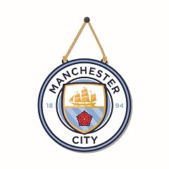 Bhai Please Manchester City Wooden Wall Decor | Football Club Wall Hanging | Man City Fan Gift | Room Decor Football Lovers | MC Wall Art | Bedroom Home Decoration | Gift for Football Fans