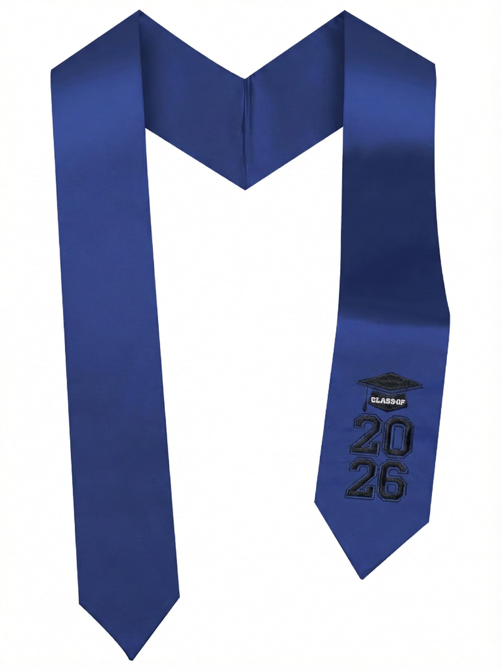 TFTAFAN Graduation Stoles grad Honor Stoles Embroidered CLASS OF 2026 Sash for High School, College, Bachelor, Degrees