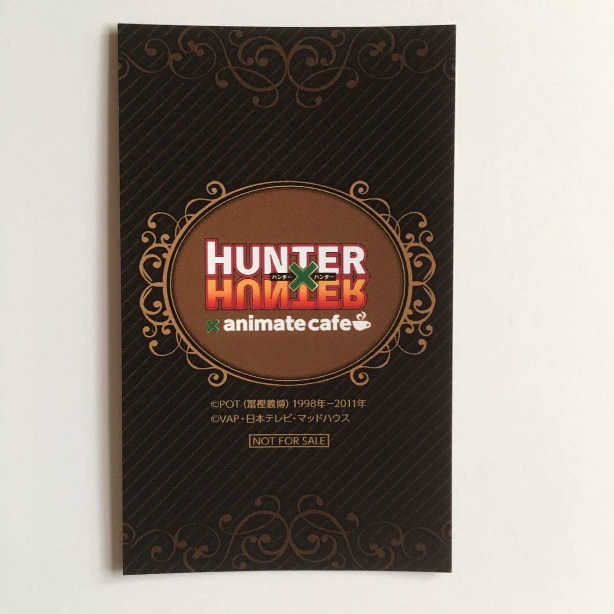ハンター×ハンター【⭐️2021年アニメイトカフェ受注生産限定】イルミ　⭐️新品 イルミ キルア カルト 特典 カード ハンターハンター アニメイトカフェ