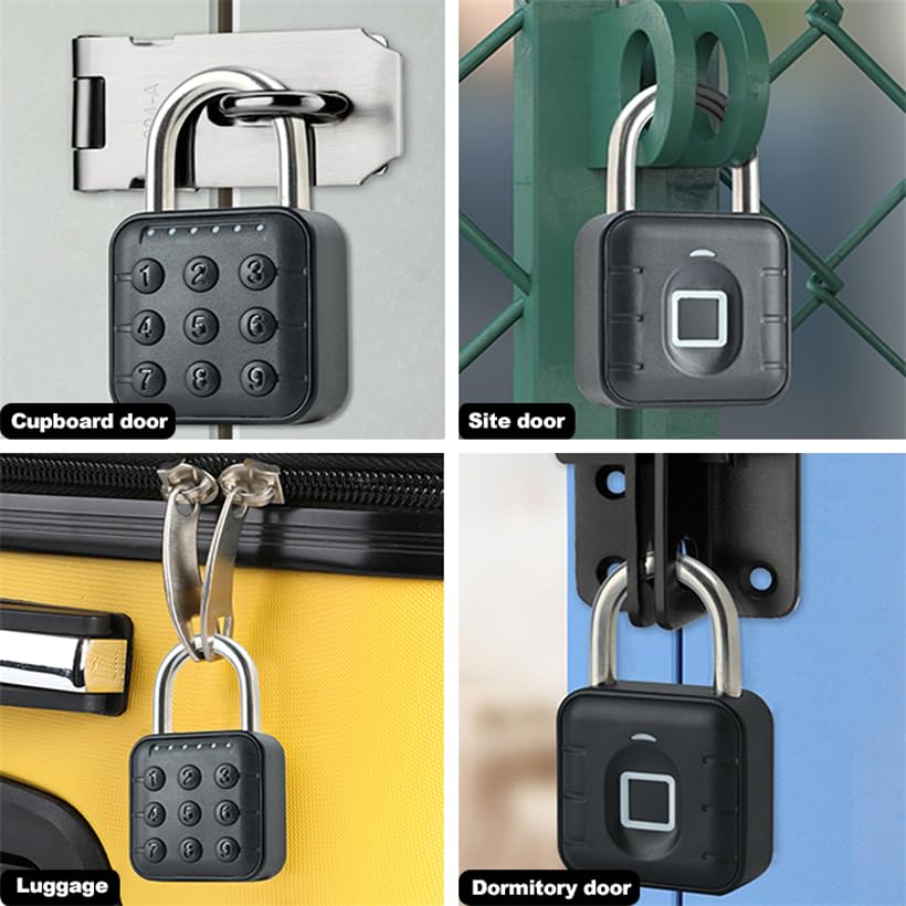 SUTOUG Lot De 2 Cadenas à Combinaison 4 Chiffres Étanchés - Alliage De Zinc Robuste Pour Écoles, Gymnases, Boîtes à Outils Et Portes