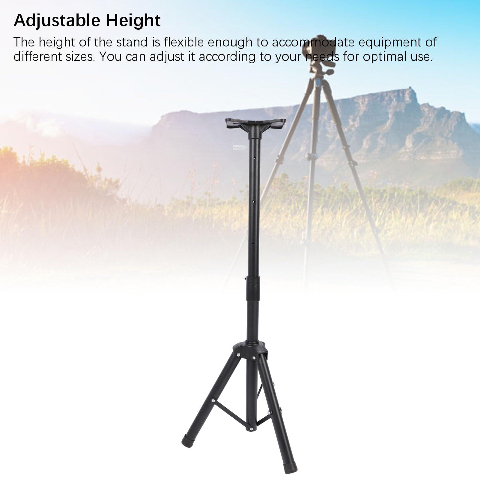 AMONIDA Treppiede per Proiettore Regolabile con Design Robusto per Uso Fotografico e Multimediale, Leggero e Portatile, 1 unità