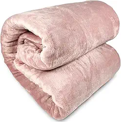 Cobertor Queen Corttex Lumini Super Soft Alta Gramatura 300g Manta Microfibra Poliéster Toque Seda - Coberta Colcha (Rosa Rosé)