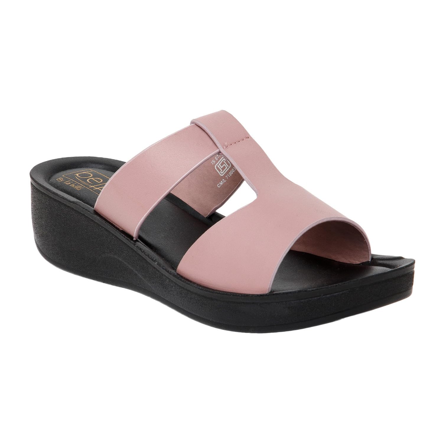 BELLA by Labella Women's Fashion Platform Slip-On Sandal – Comfortable, Lightweight, Slip-Resistant, Breathable – Ideal for Casual and Office Wear