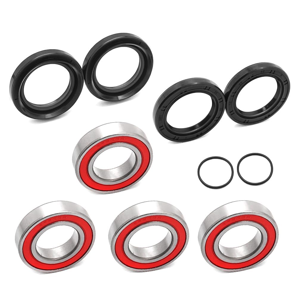 Roulements de roue avant et joints pour Yama-ha Big Bear 350 400 Grizzly 350 400 450 Kodiak 400 450 Wolverine 350 450 Rhino 450 660 700