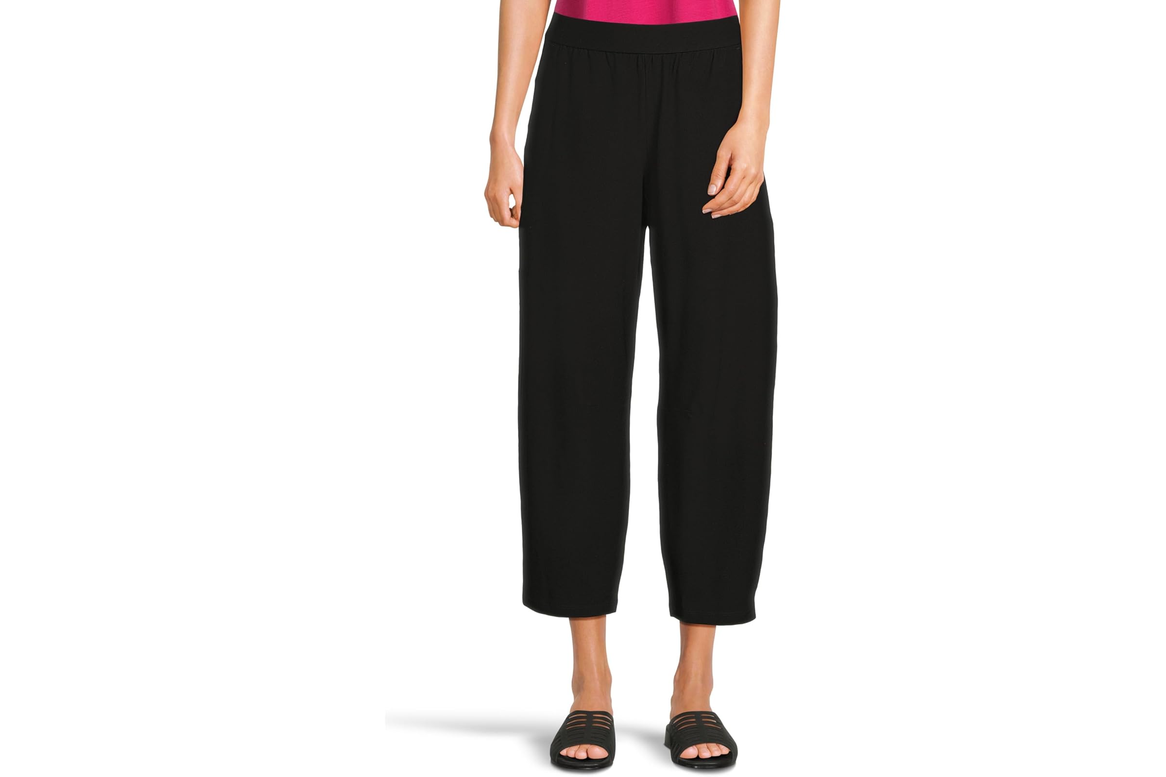 Брюки Eileen Fisher Washable Stretch Crepe Petite Ankle Barrel Pant