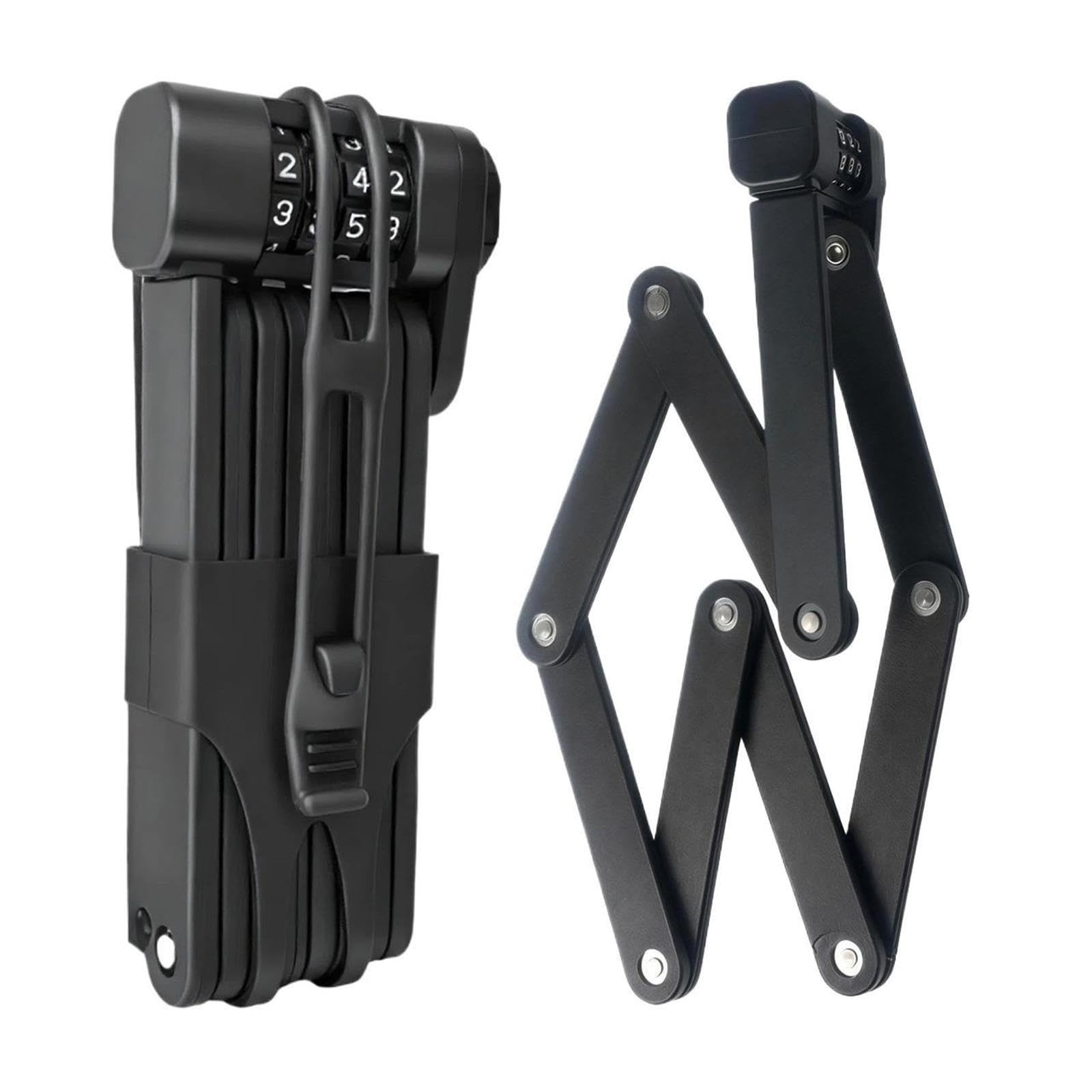 1 candado plegable for bicicleta.