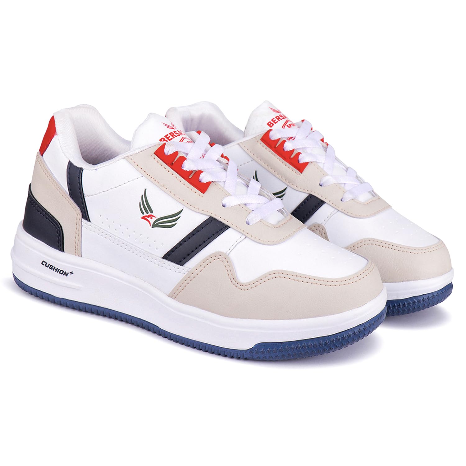 BERSACHE Premium White Sports,Gym, Trending Stylish Running Shoes for Men (B0D32YFCJP) Amazon Price History, Amazon Price Tracker
