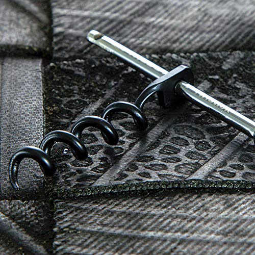 TRUE Twistick Pocket Keyring Wine Bottle Opener - Stainless Steel 4MM Cork Screw Bar & Teflon Coated Corkscrew Helix, Quick Release Pocket Keychain Clip, Portable EDC Waiters Friend Bottle Opener - Image 6