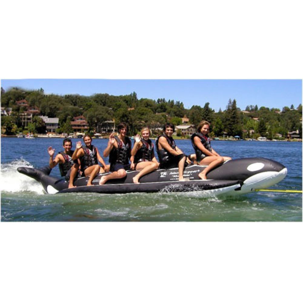 Island Hopper Super Sled Six-Man Whale Rider Towable