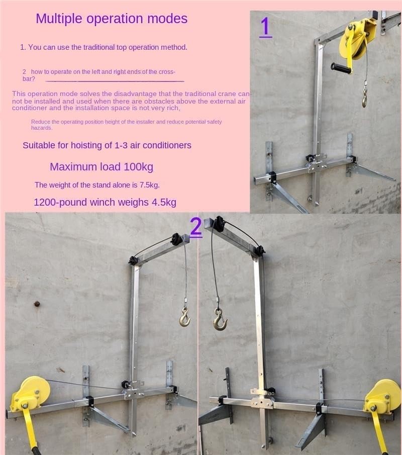 Manual de Instalación de Cabrestante para Aire Acondicionado miniatura 6