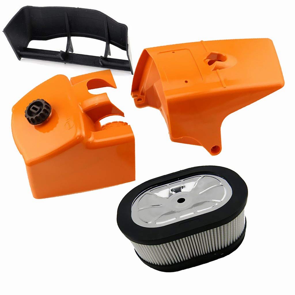 YONGHONGAir Filter Cover Top Cylinder Cover Air Baffle Shroud Compatible with Stihl 064 065 066 MS650 MS660 MS640 Chainsaw replace 1122 080 1604
