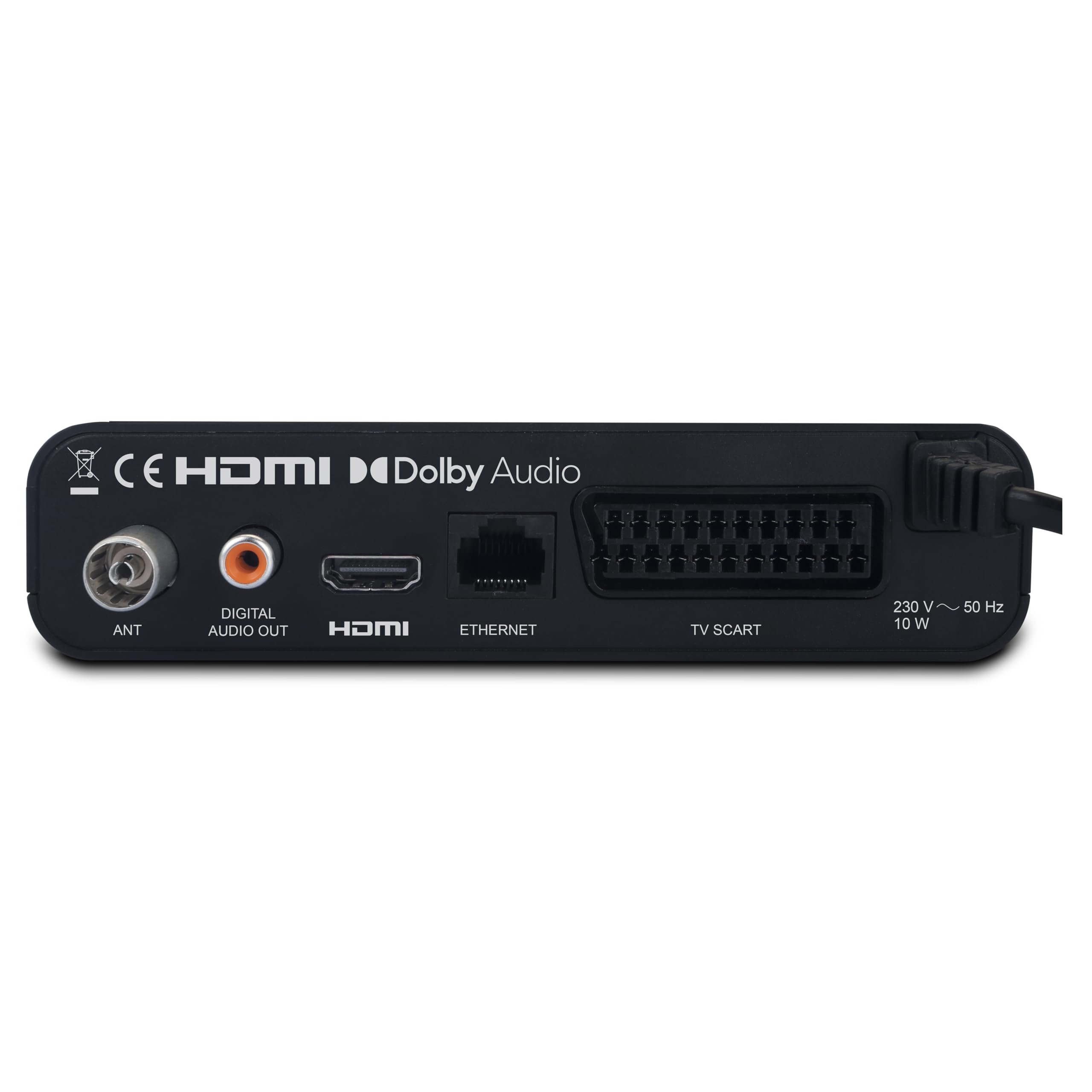 METRONIC 441701 Receptor Decodificador TDT 4K Ultra HD UHD-S1 | Puerto USB Grabador, TIMESHIFT