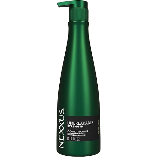 Nexxus Unbreakable Care Thickening Conditioner with Keratin, Collagen, Biotin for Fine and Thin Hair 13.5 oz