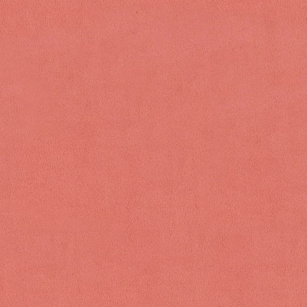 Set di 2 sedie da pranzo imbottite in velluto rosa, con braccioli, ergonomiche, girevoli, design moderno, stile scandinavo, struttura in metallo stabile, comodo schienale