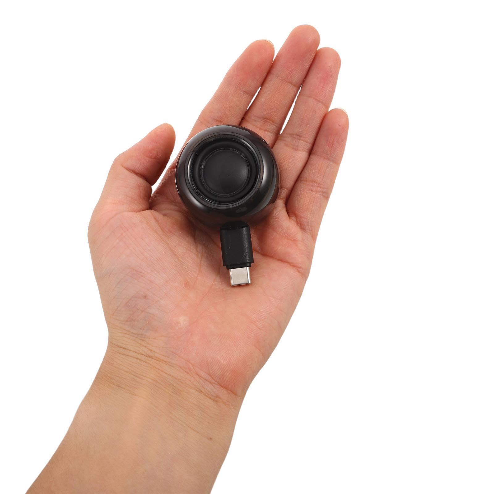 POPETPOP Altavoz Mini Portátil USB C Tipo C, Plug and Play para Laptop
