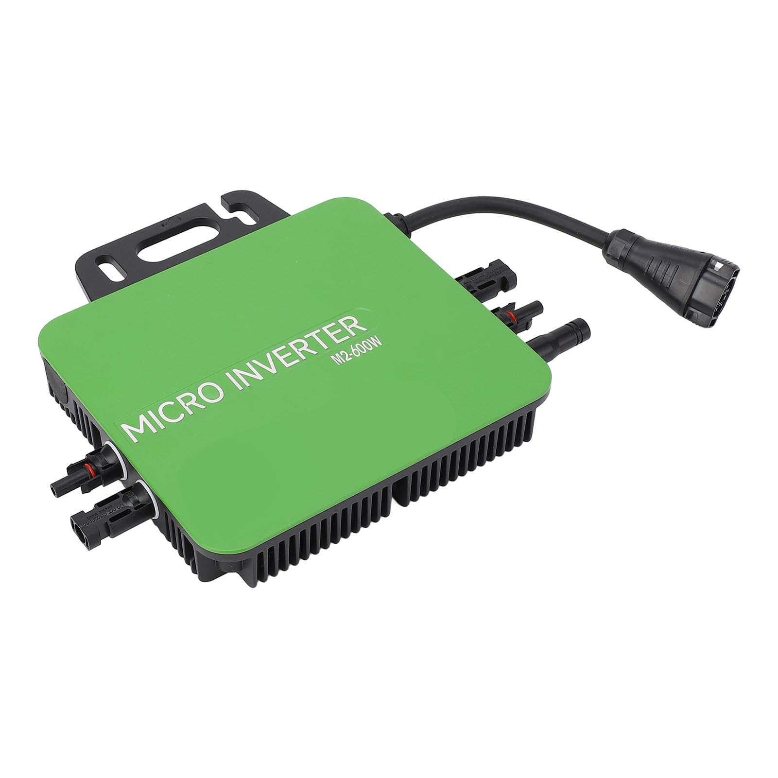 MPPT 600 W Solar-Micro-Grid-Tie-Wechselrichter, DC zu AC, Wasserdicht, IP67-Aluminiumlegierung, Netzunabhängiger Solar-Wechselrichter für Solarpanel mit WLAN-Anwendung
