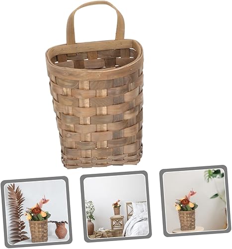 Miniatura 5 de MAGICLULU Cesta de almacenamiento de cocina, contenedores para alimentos, cesta de huevos de Pascua, cesta colgante de verduras, cesta de puerta de