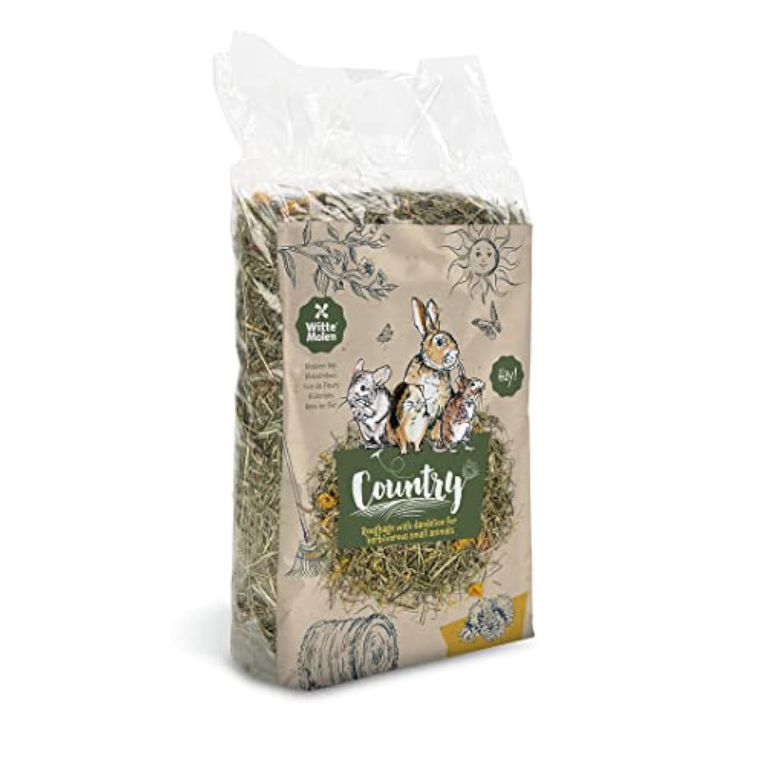 Witte MolenCountry Blossom Hay Dandelion Weight - 500g