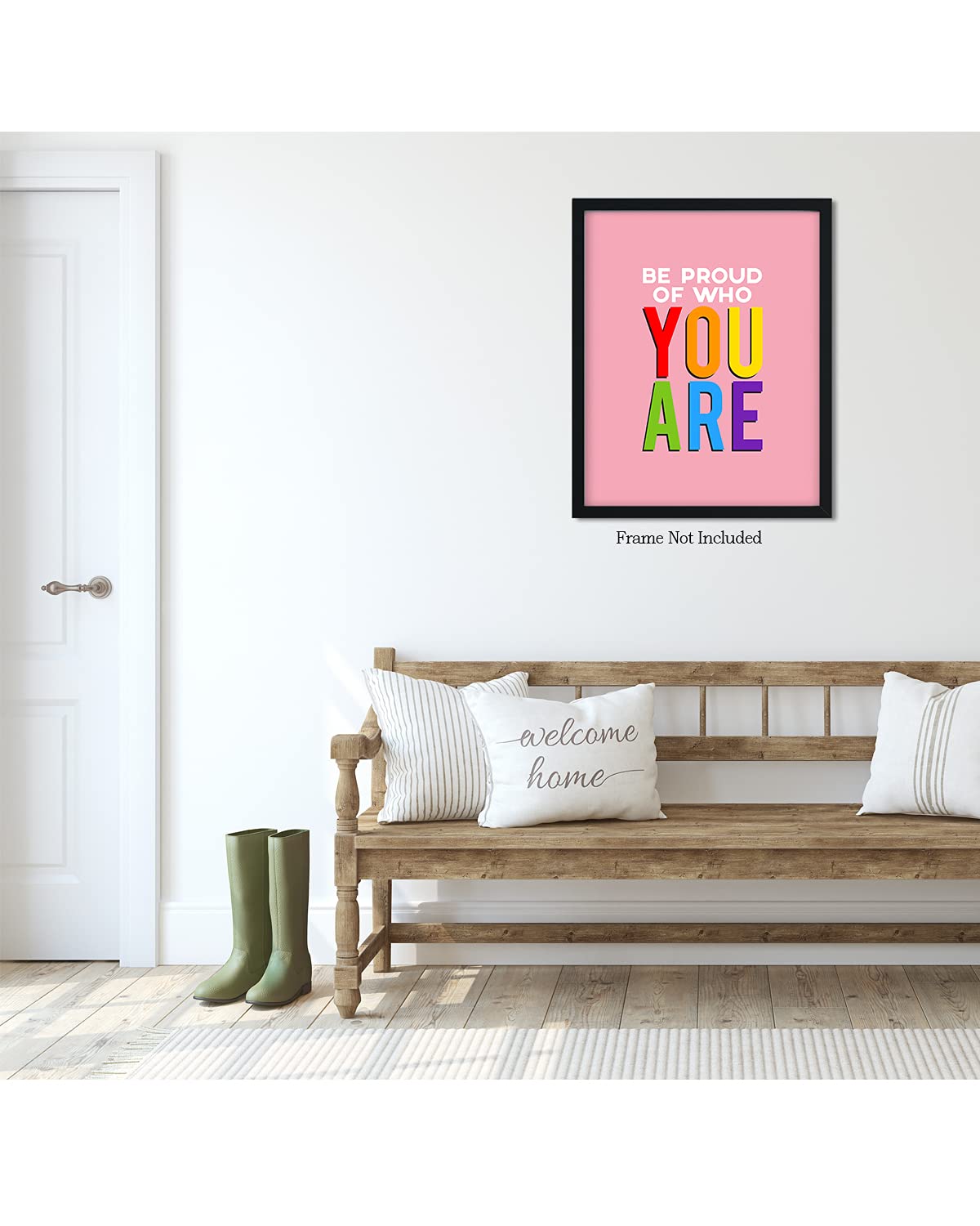 Peace Sign Gay Wall Decor - Pride Room Decor - LGBTQ
