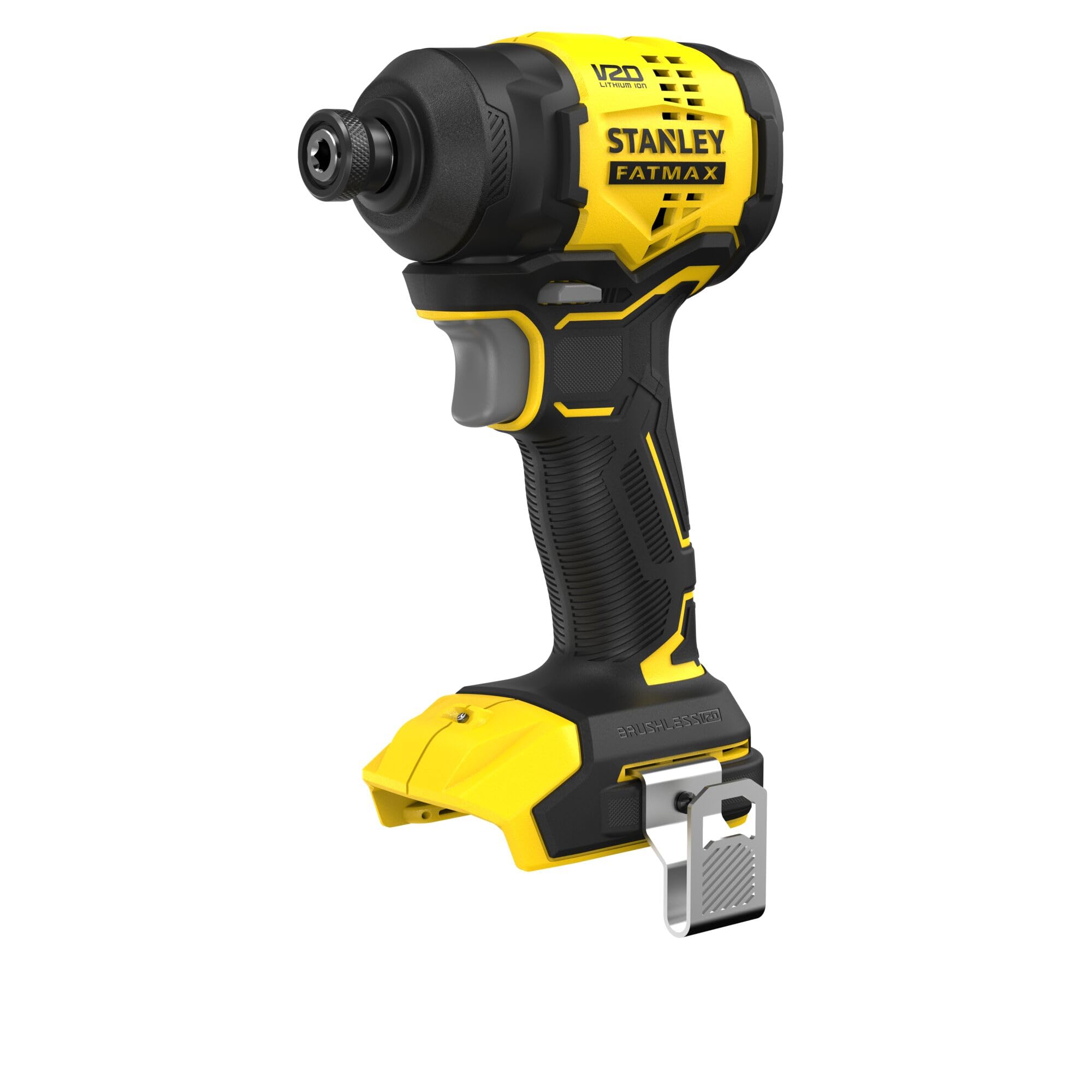 STANLEY FATMAX SBI811-B1 20V MAX CORDLESS Brushless 1/4 Inch Hex Impact Driver | 2900 RPM Variable Speed | 180 Nm High Torque Heavy Duty Power Fastener - BARE TOOL (Battery & Charger Not Included)-image-6