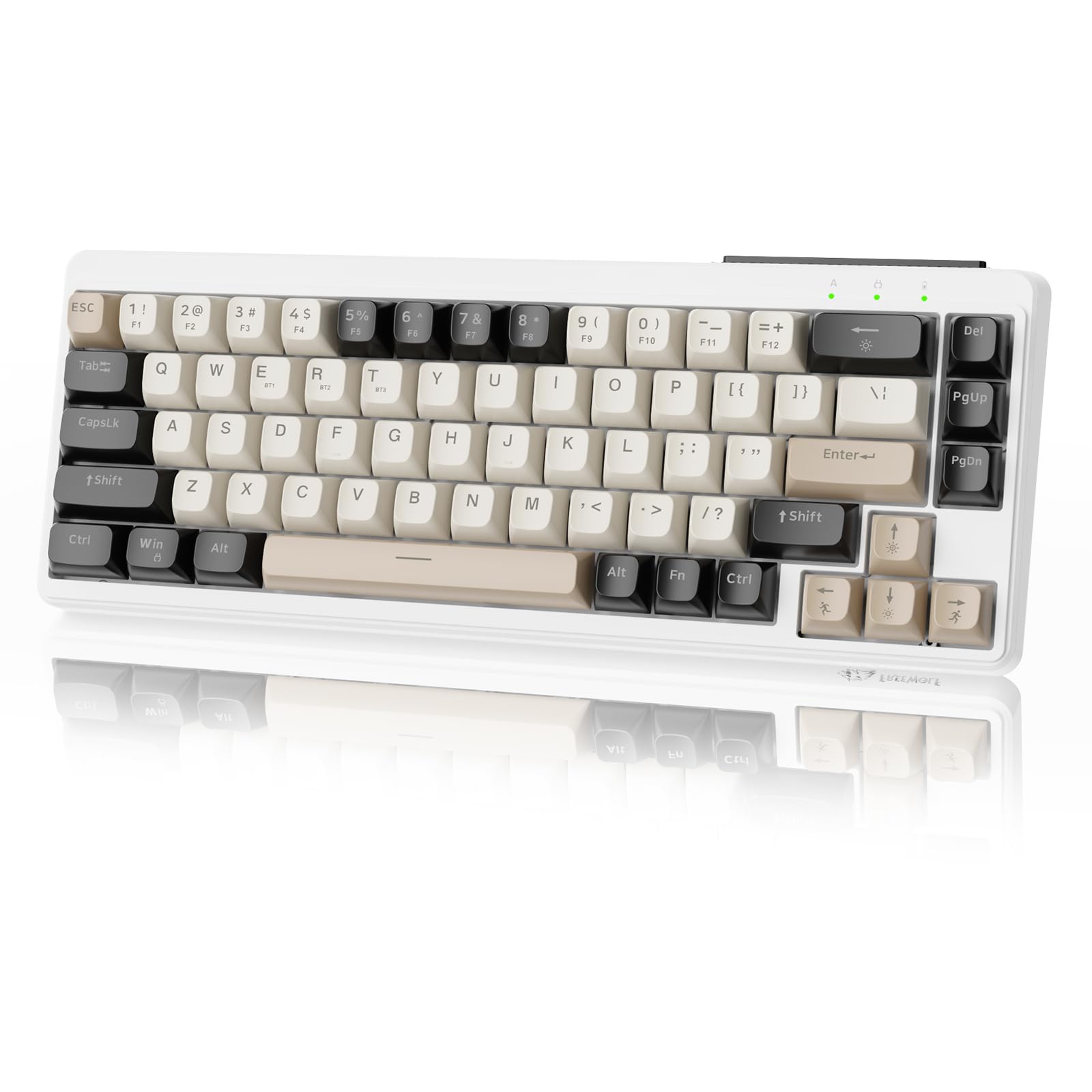 ZIYOU LANG×FREEWOLF M68 TKL Wireless Gaming Keyboard, 3-Mode